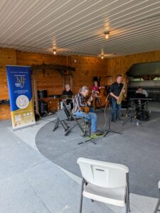 The Dan Sales Quintet performed at the Music at Meadow Links series.