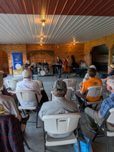 The Dan Sales Quintet performed at the Music at Meadow Links series.